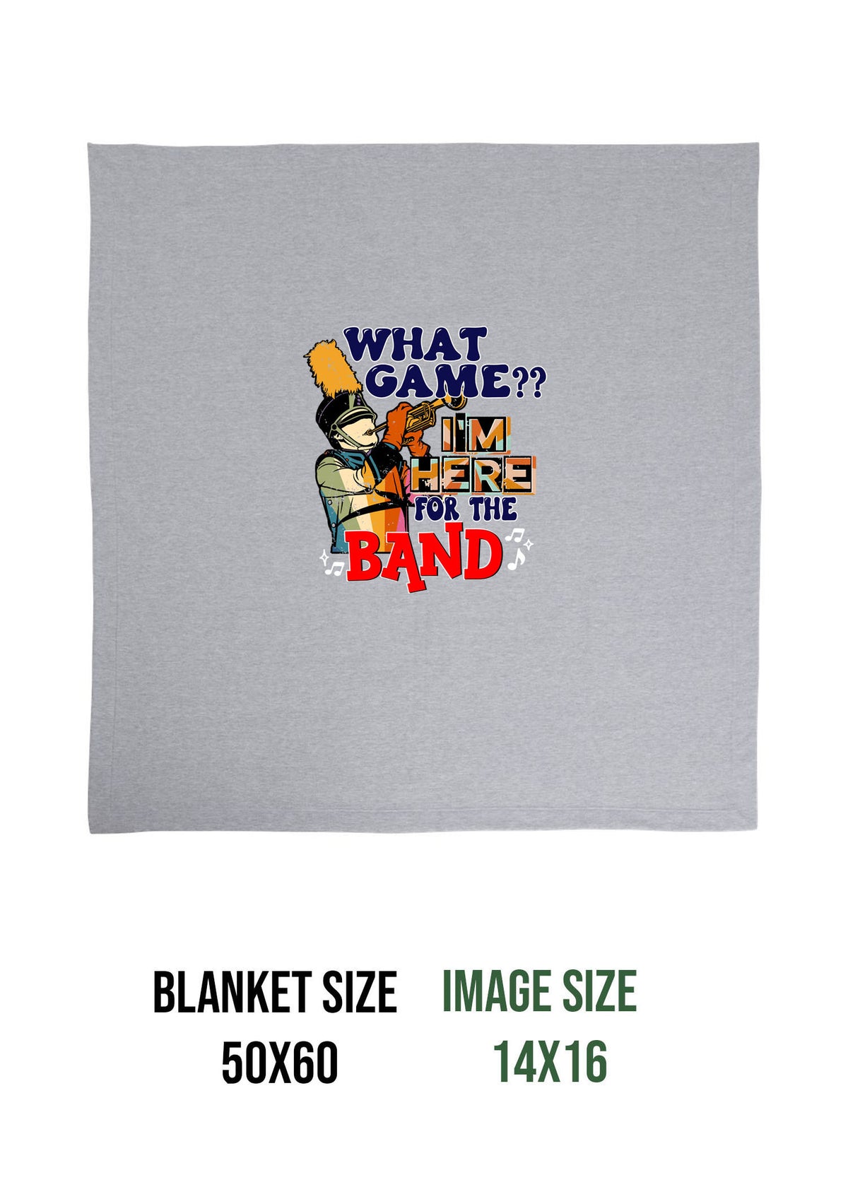 North Warren Band Design 2 Blanket