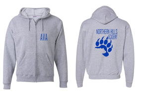 Northern Hills design 3 Zip up Sweatshirt