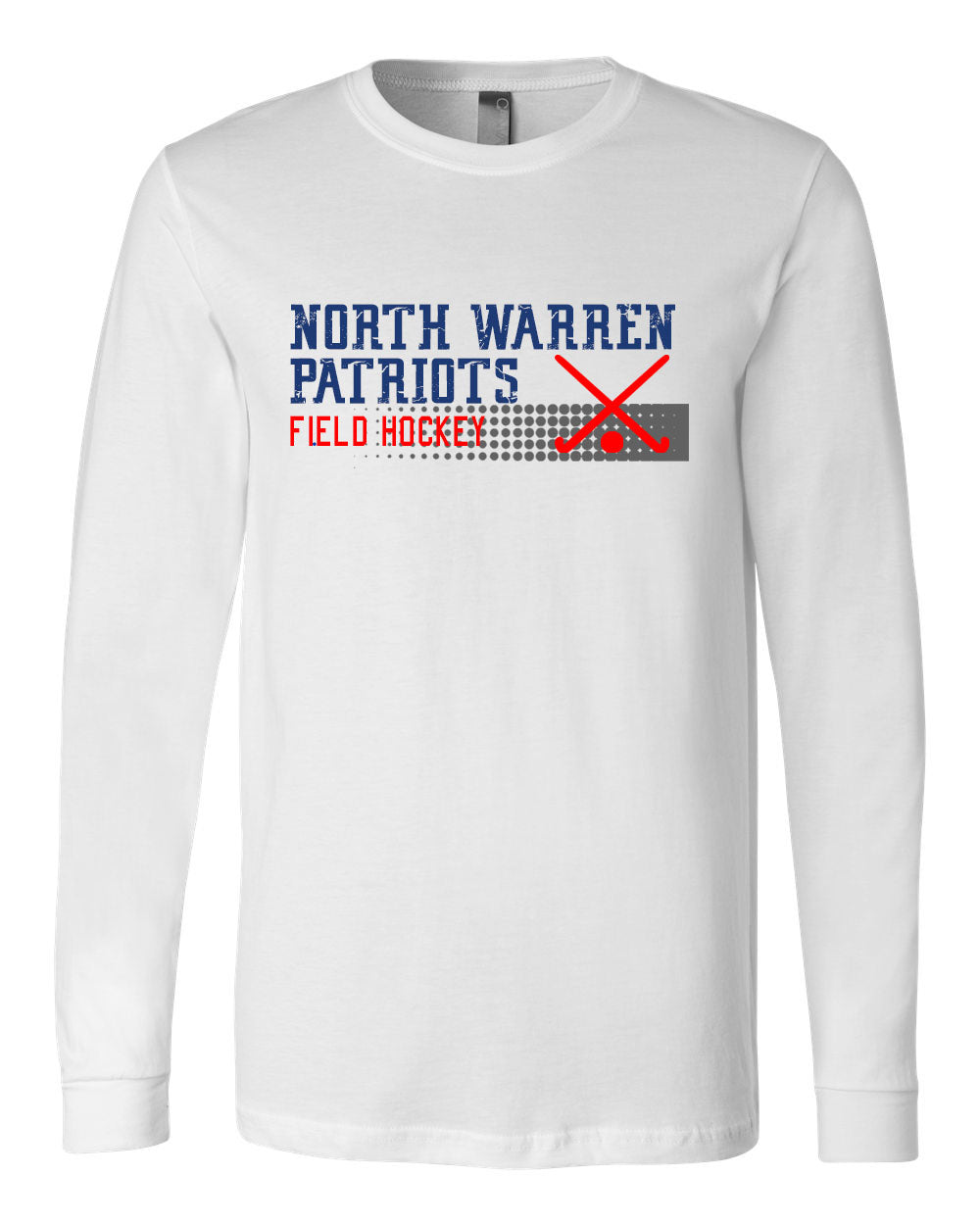 North Warren Field Hockey Design 1 Long Sleeve Shirt