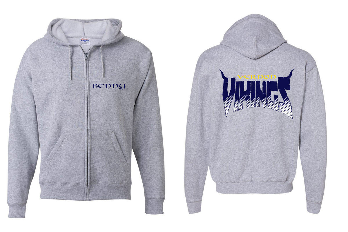 VTHS design 15 Zip up Sweatshirt