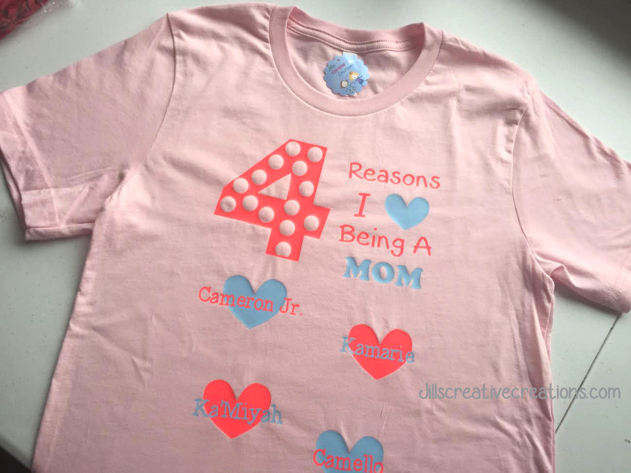 Reasons I love being a mom shirt
