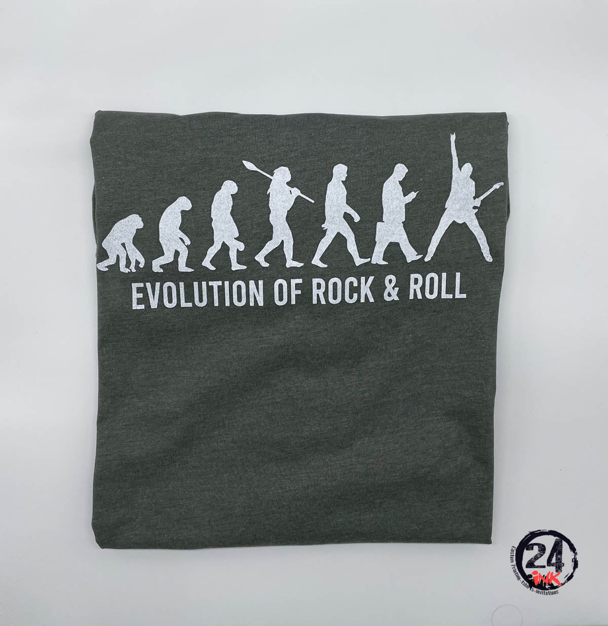 Evolution of Rock and Roll T- Shirt