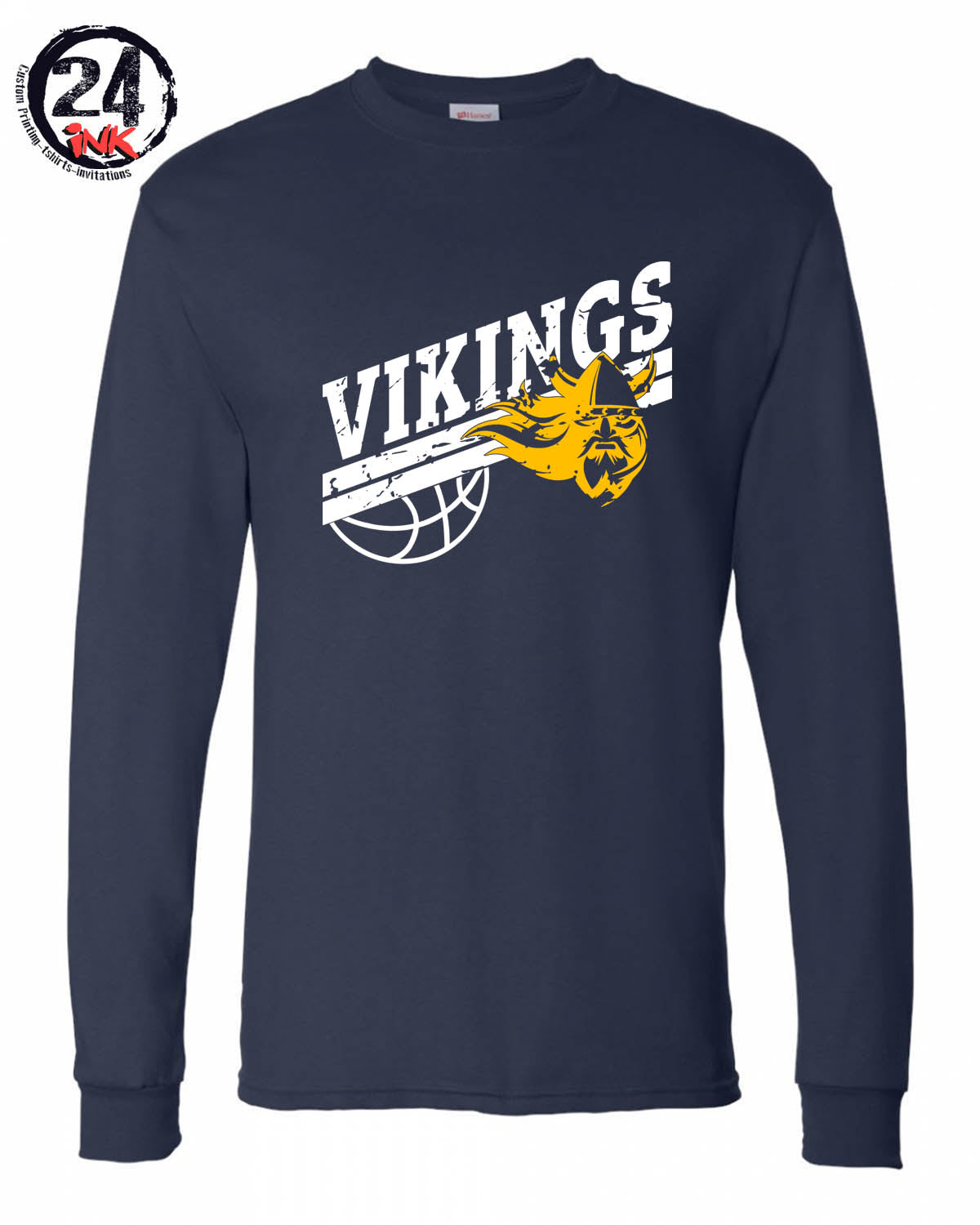 Vikings Basketball Vintage Shirt