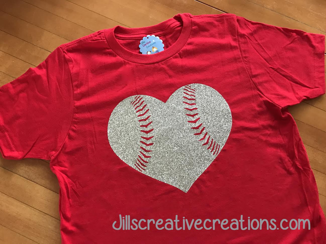 Baseball/Softball Glitter T-Shirt