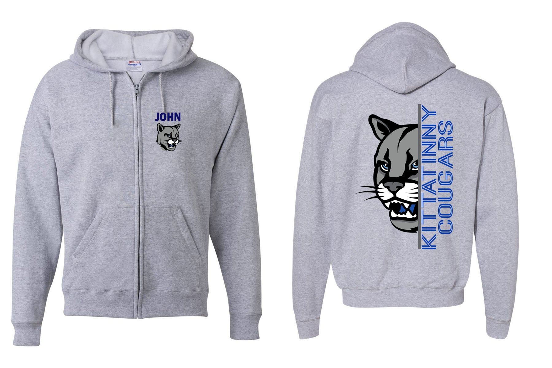 Krhs design 3 Zip up Sweatshirt