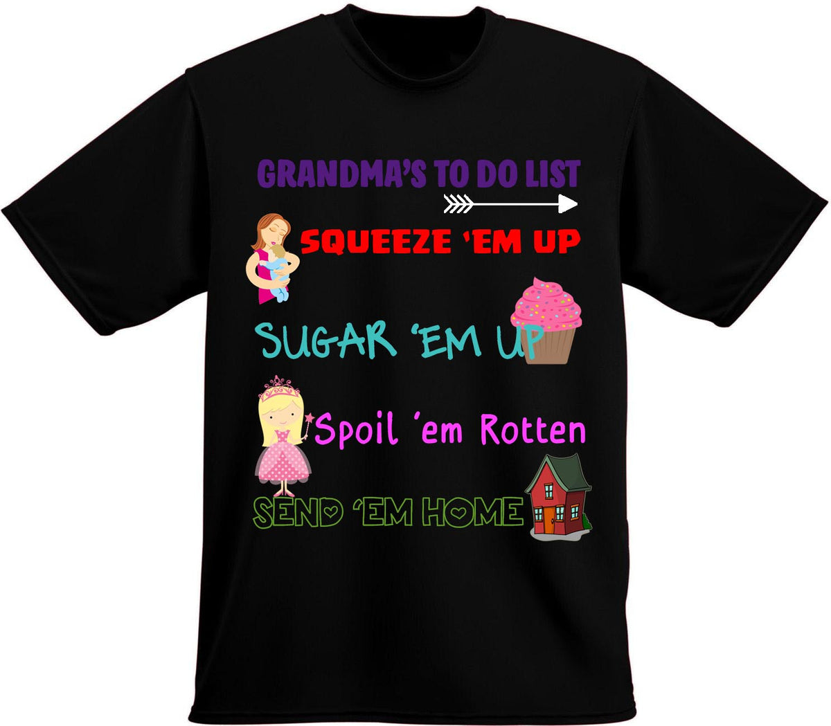 Grandma's to do list T-shirt