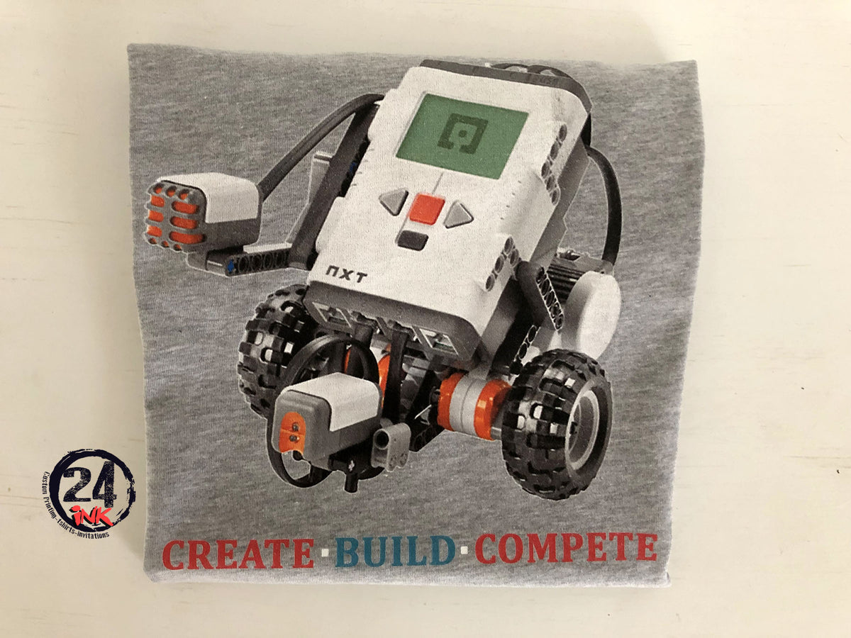 Robotics t-shirt, Build, Robots