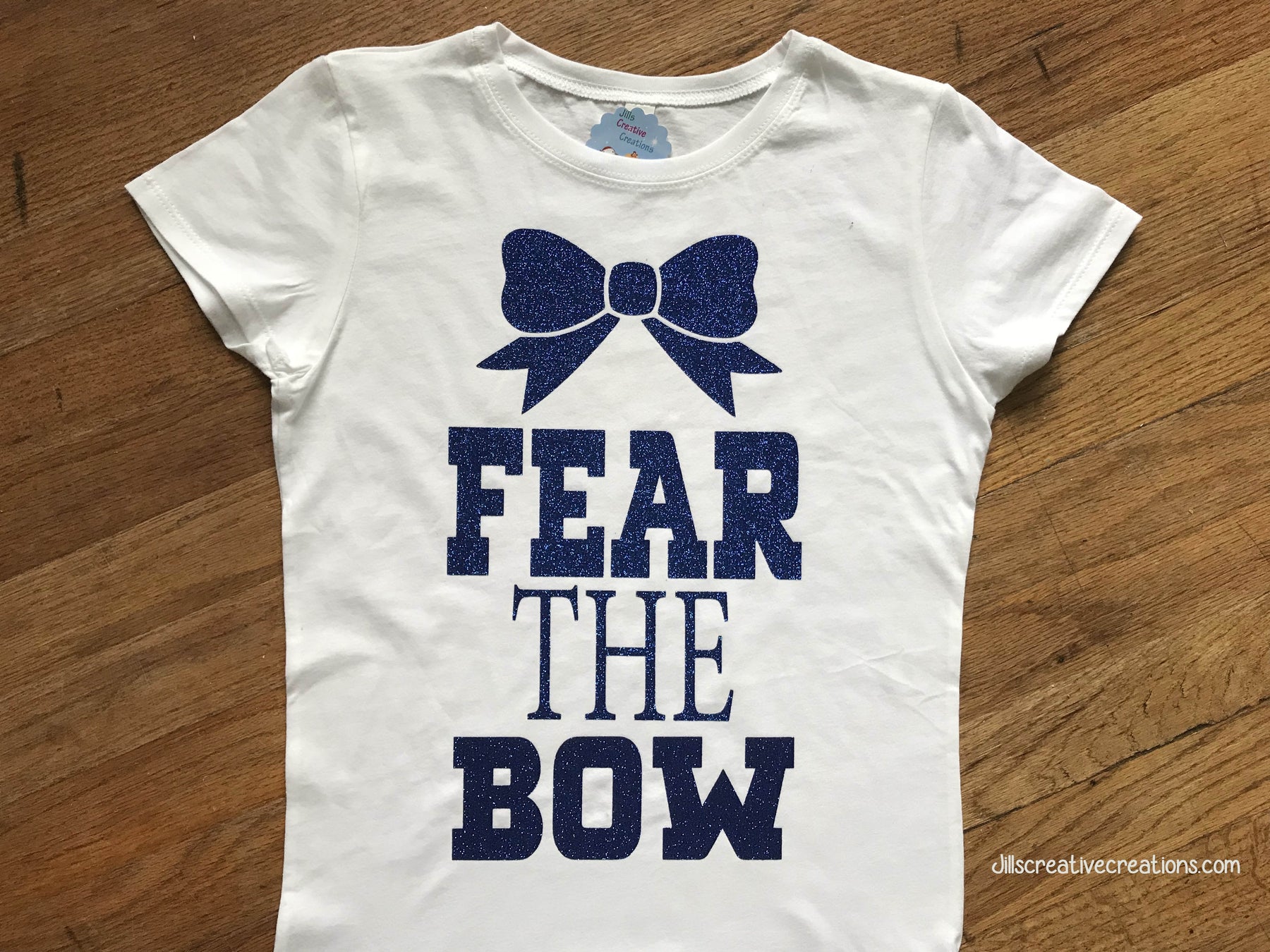 Fear the Bow glitter T-shirt