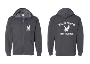 Hilltop Country Day School design 1 Zip up Sweatshirt