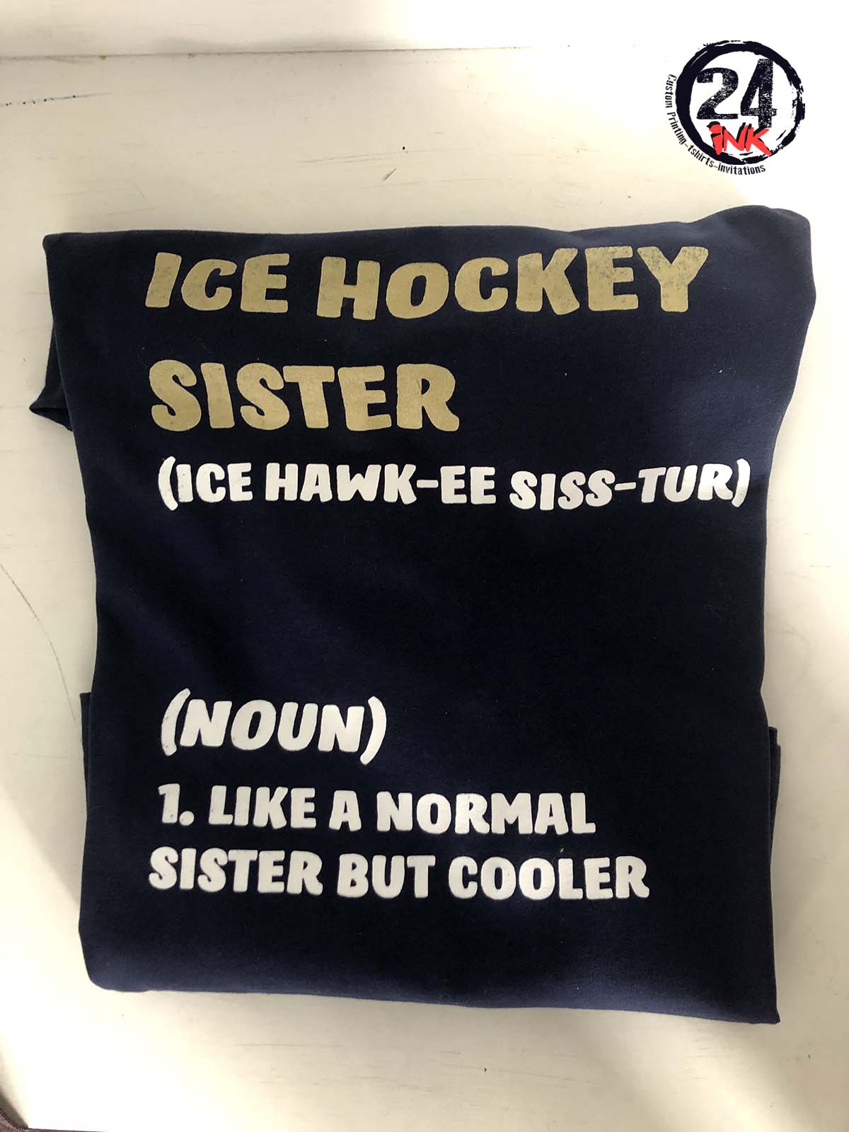Ice Hockey Sister Shirt