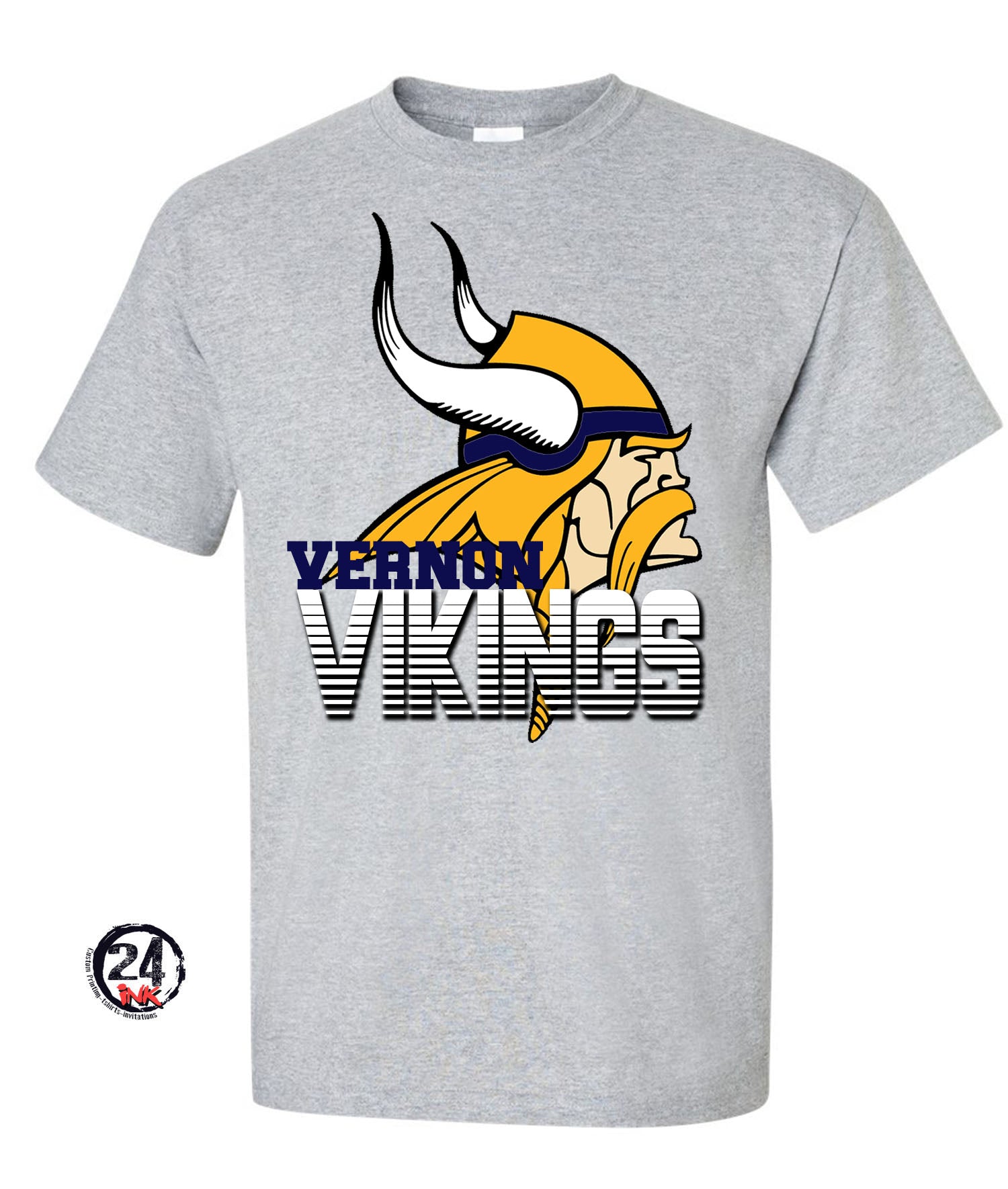 Vernon Vikings, Viking Head T-Shirt