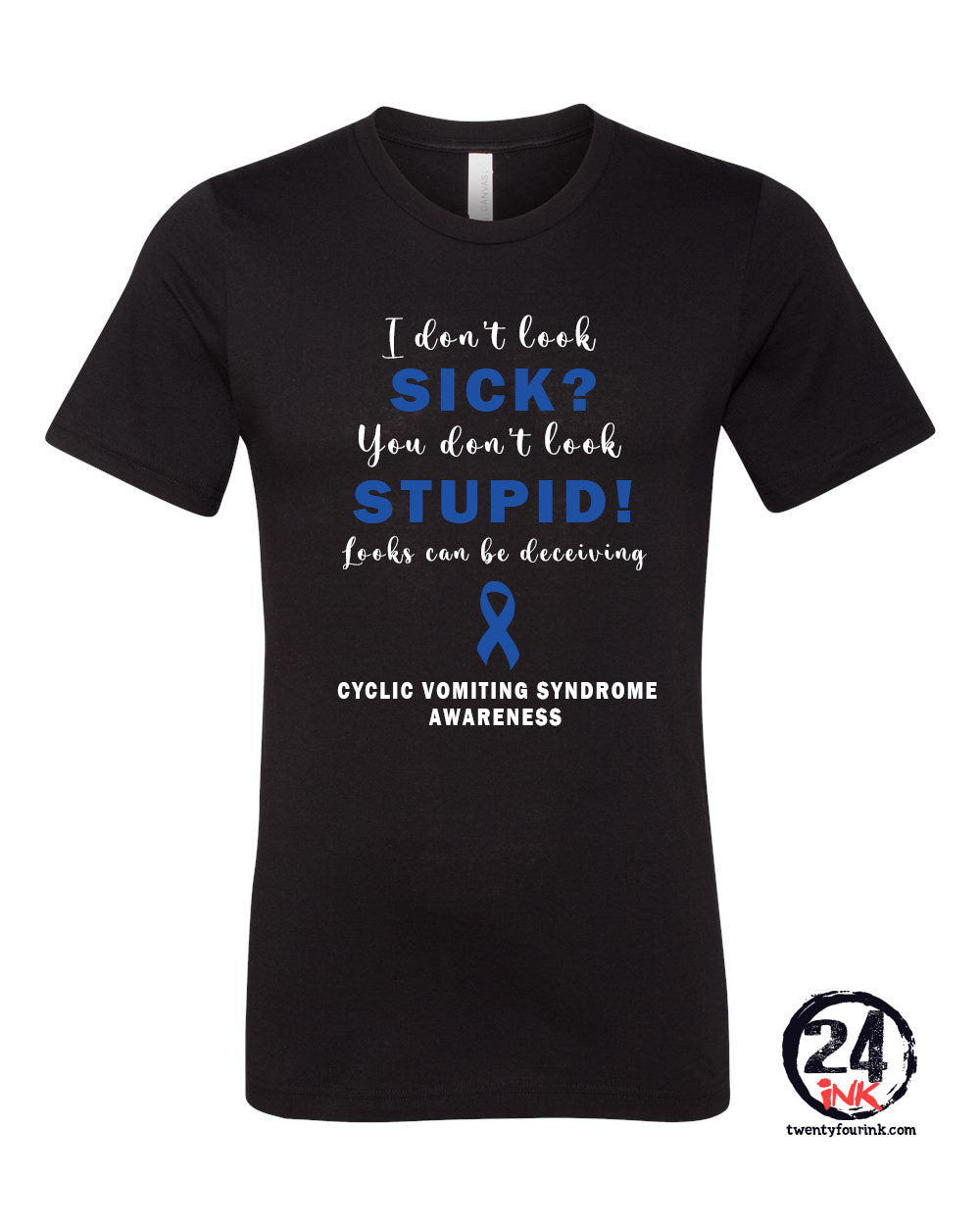 Cyclic Vomiting Syndrome Awareness T- Shirt