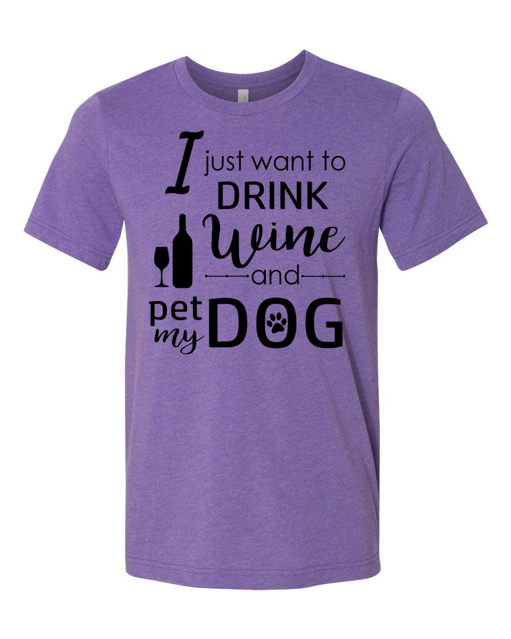 I just want to pet my dog T-shirt