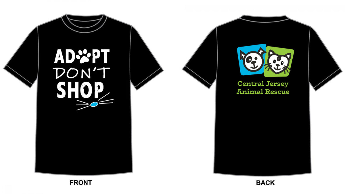 Adopt Don't Shop t-shirt