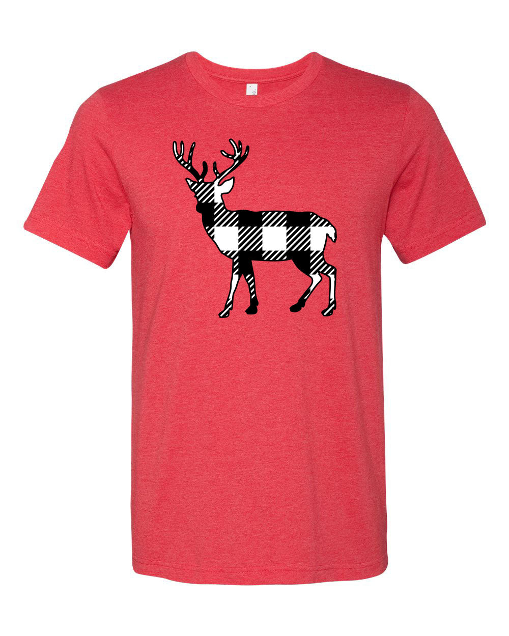 Plaid Deer T-Shirt