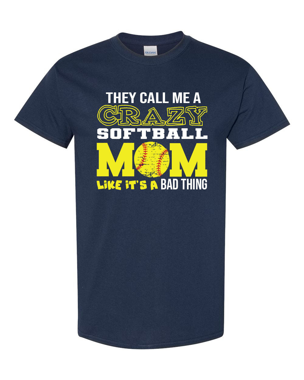 Crazy softball mom T-Shirt