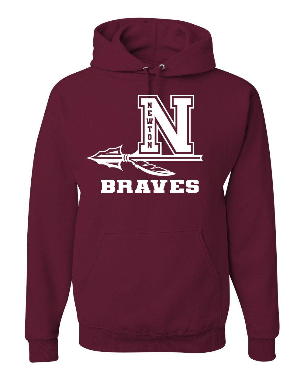 Newton Braves Hooded Sweatshirt