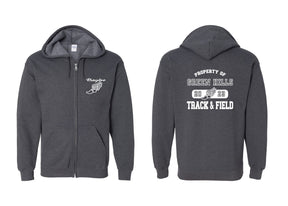 Green Hills Track design 4 Zip up Sweatshirt