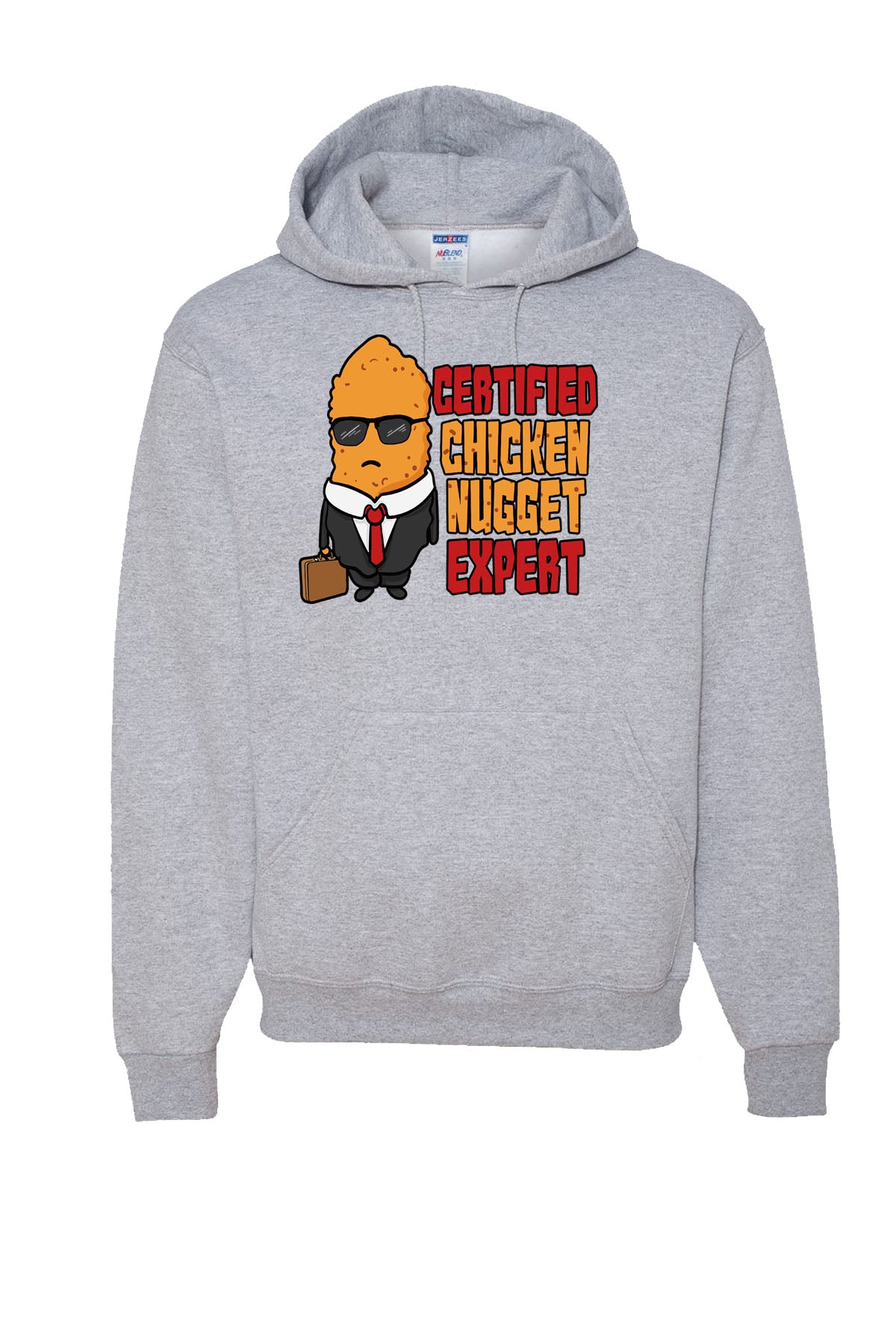 Chicken Nugget Expert Hooded Sweatshirt