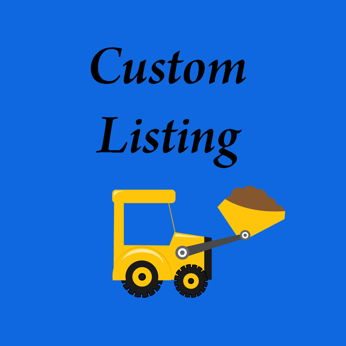 CUSTOM LISTING FOR