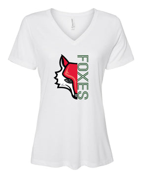 Half Fox V-neck T-Shirt