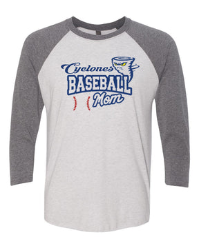 Cyclones Mom raglan shirt