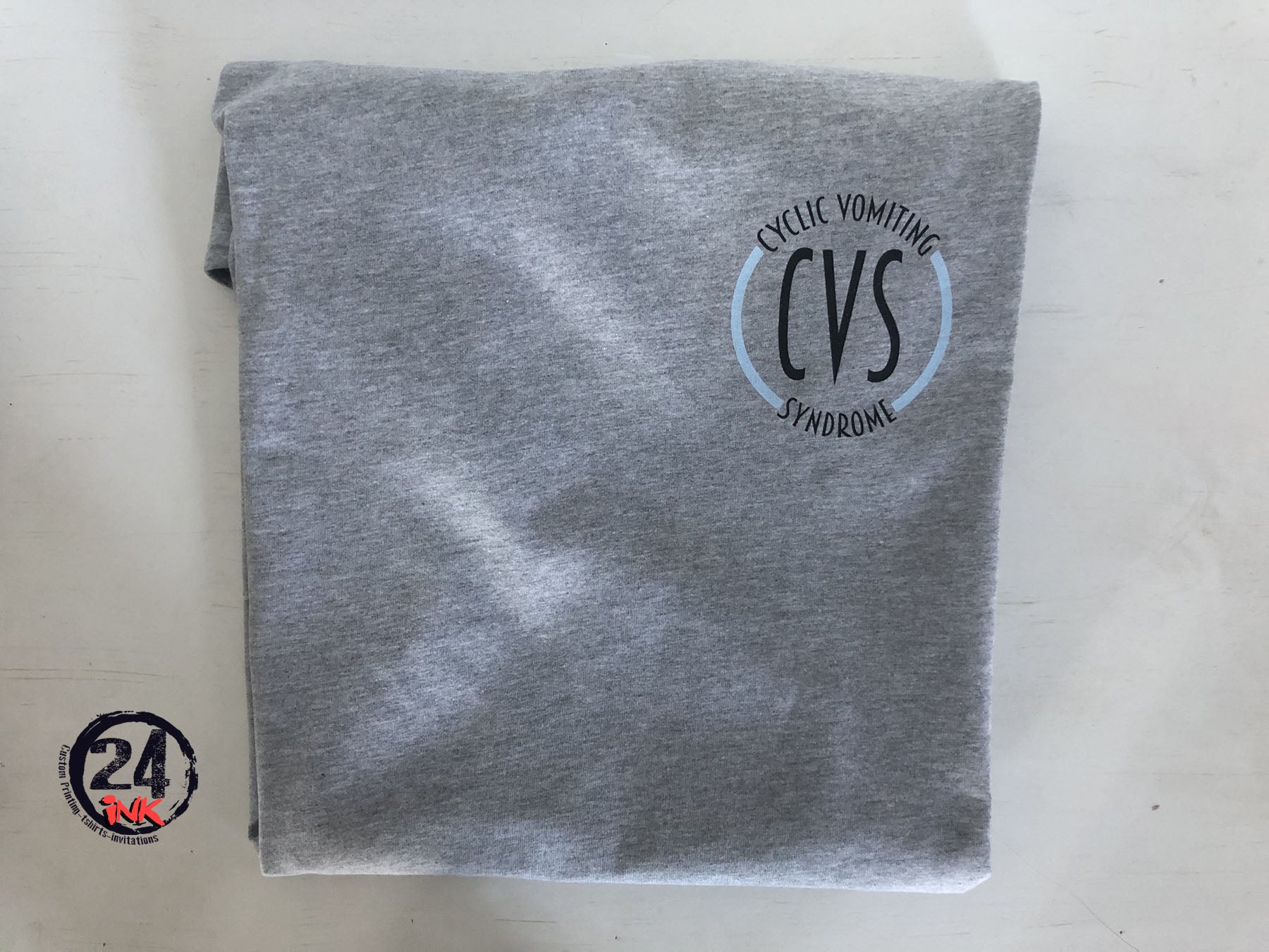 CVS Awareness Circle T-Shirt, Cyclic vomiting syndrome, walk shirts