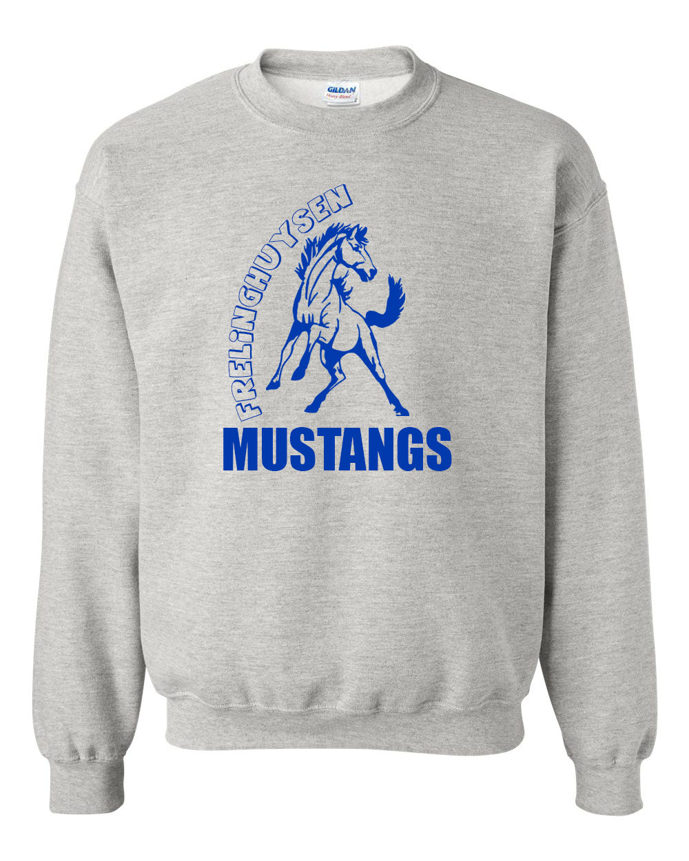 Mustangs design 4 non hooded sweatshirt