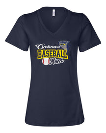 Cyclones Mom V-neck T-Shirt