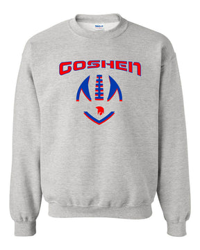 Goshen Football non hooded sweatshirt