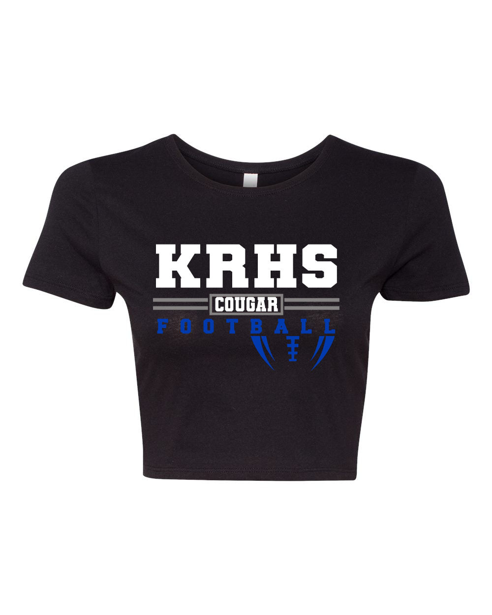KRHS Cougar Football Crop Top