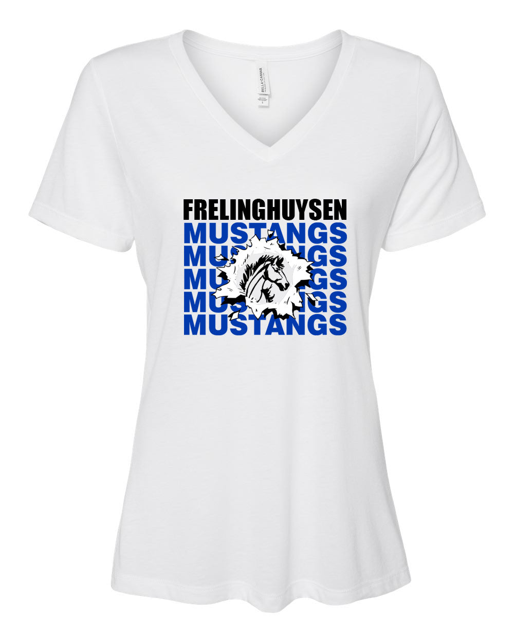 Mustangs design 3 V-neck T-Shirt