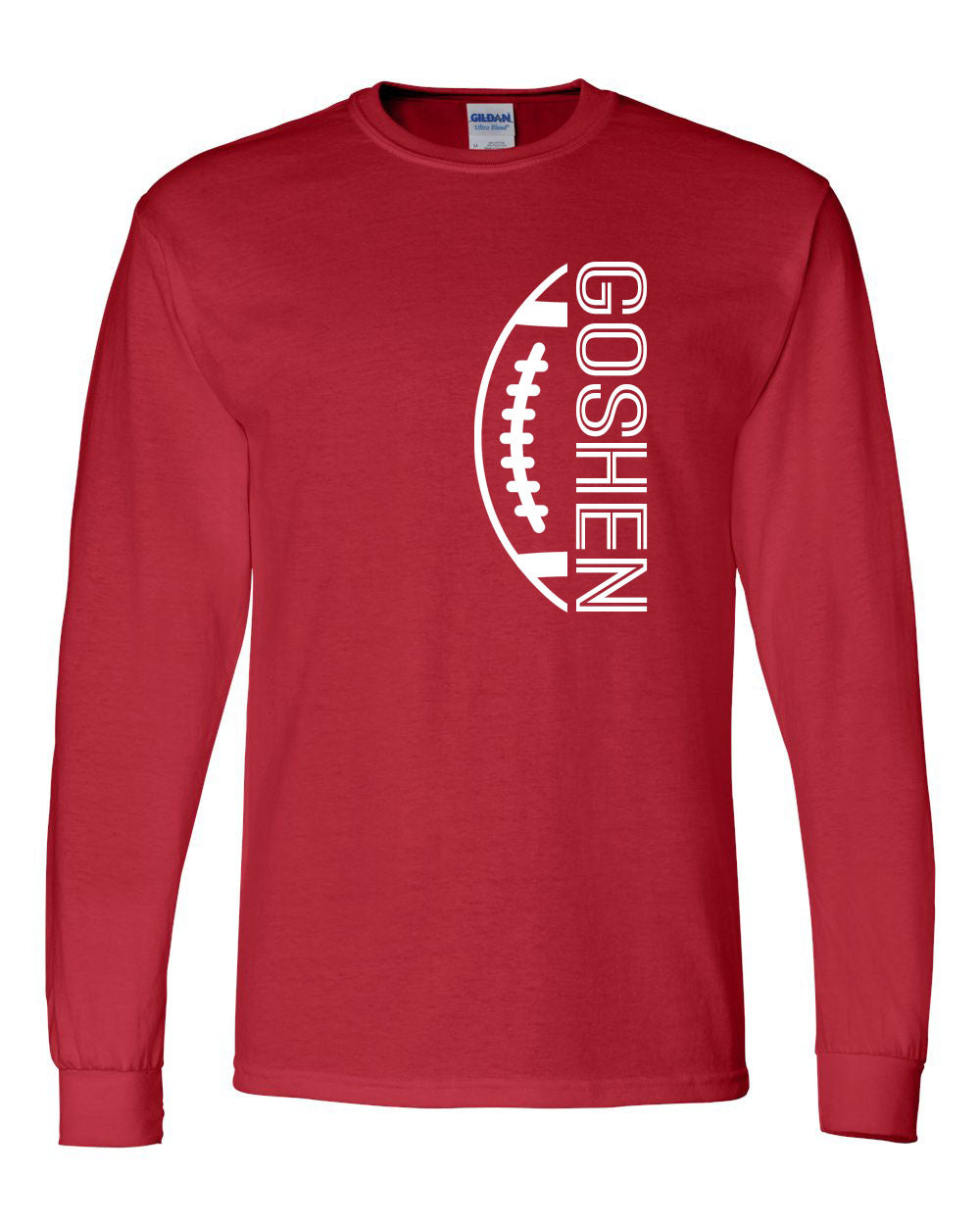 Side Goshen Football Long Sleeve Shirt