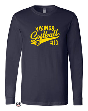 Vikings Softball Long Sleeve Shirt