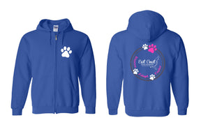 Foster Rescue Adopt Zip up Sweatshirt