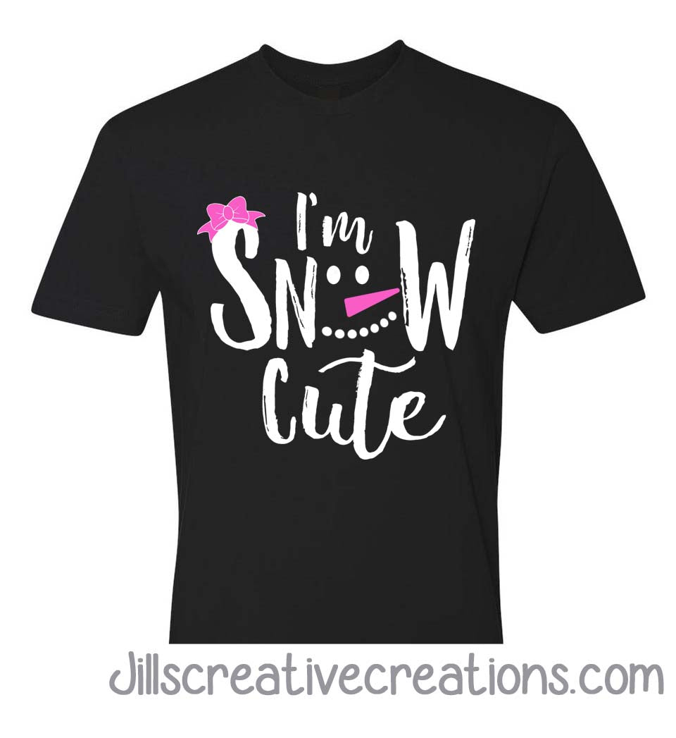 I'm snow cute t-shirt
