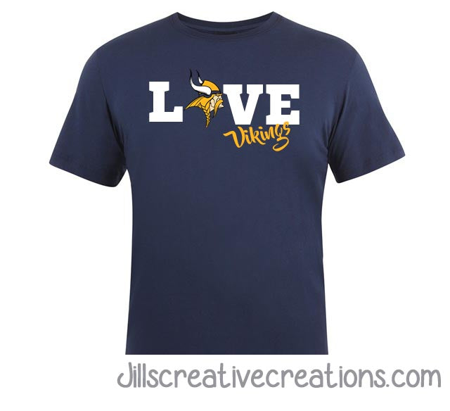 Spirit T-Shirt, School, Love (your team name)