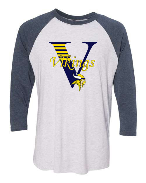 Vernon design 5 raglan shirt