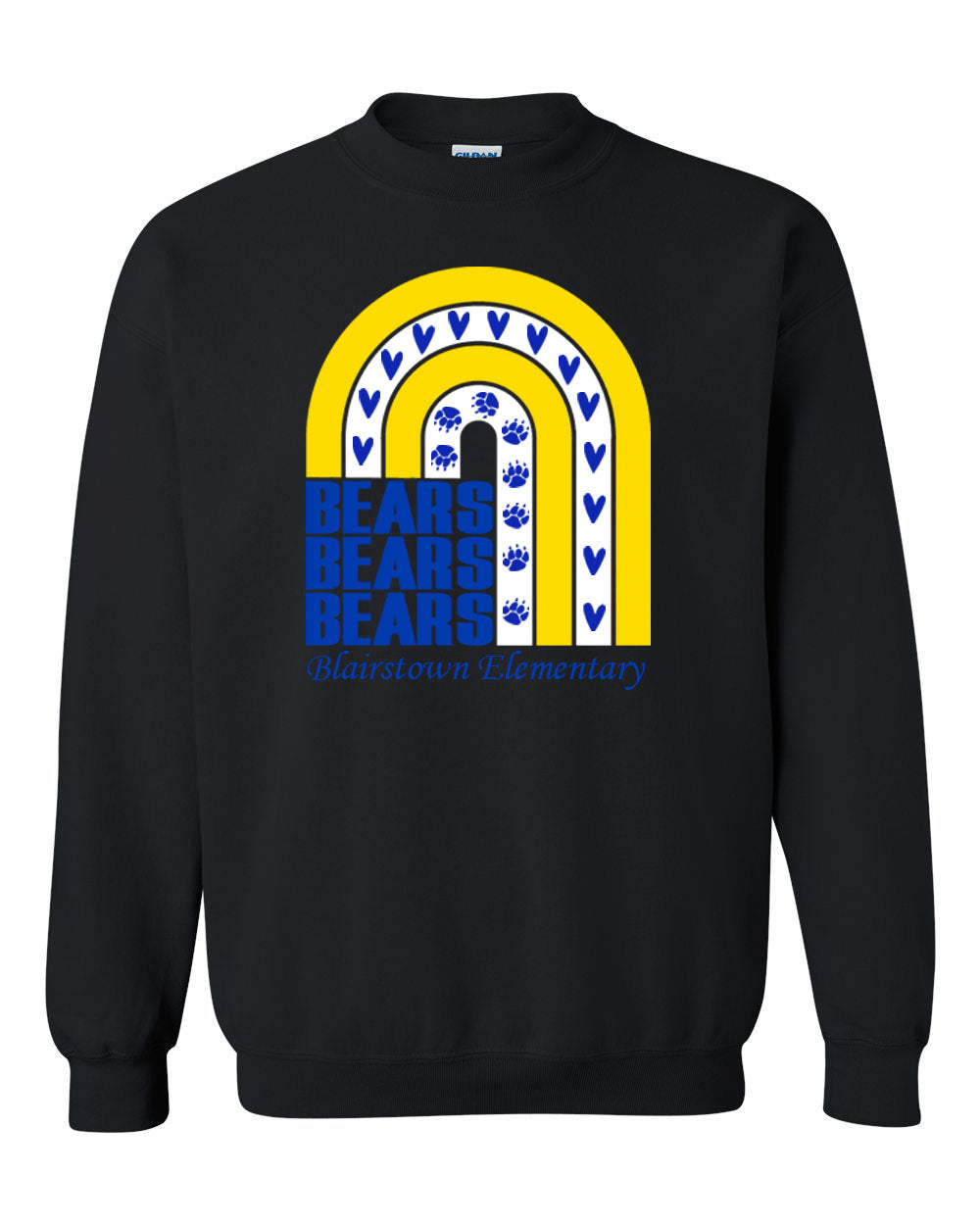Bears design 7 non hooded sweatshirt