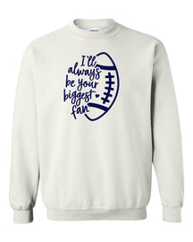 NW Football Design 9 non hooded sweatshirt