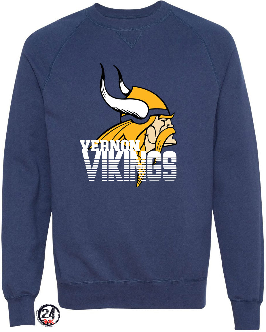 Vernon Vikings non hooded sweatshirt