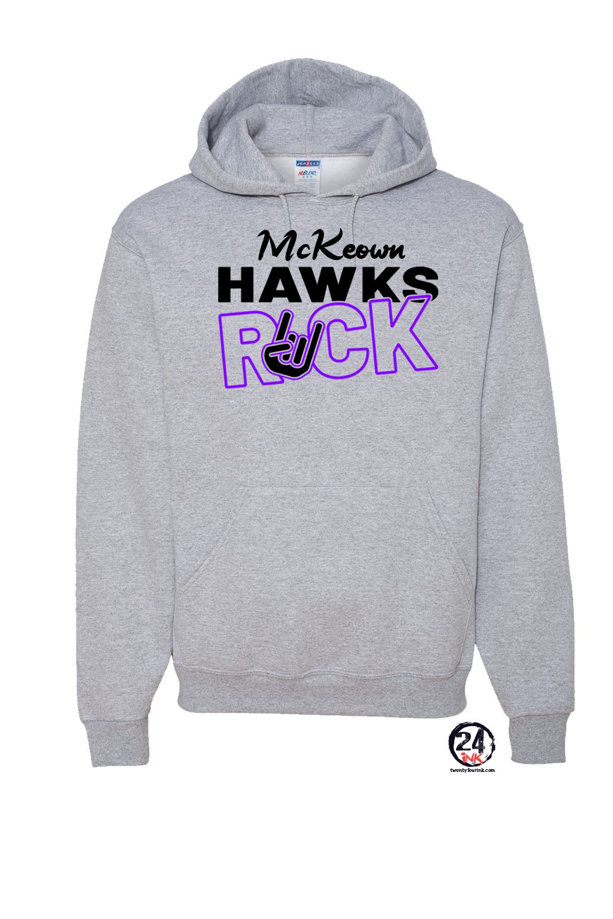 McKeown Hawks Rock Hooded Sweatshirt