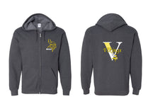 Vernon design 5 Zip up Sweatshirt