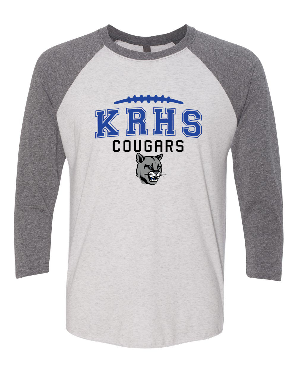 KRHS Football raglan shirt