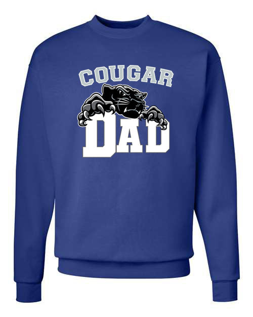 Cougar Dad non hooded sweatshirt