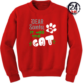 Dear Santa non hooded sweatshirt