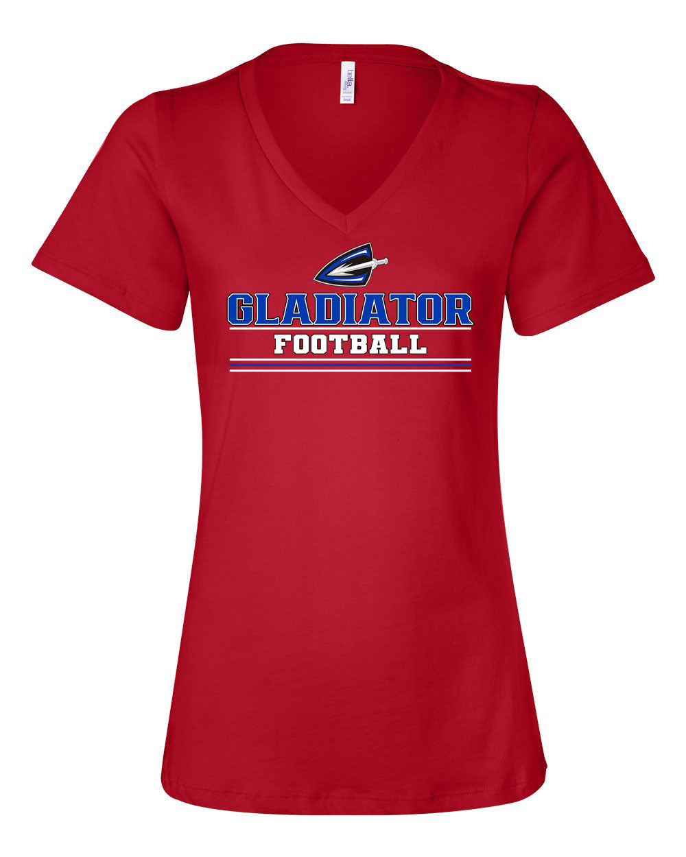 Goshen Football Design 4 V-neck T-Shirt