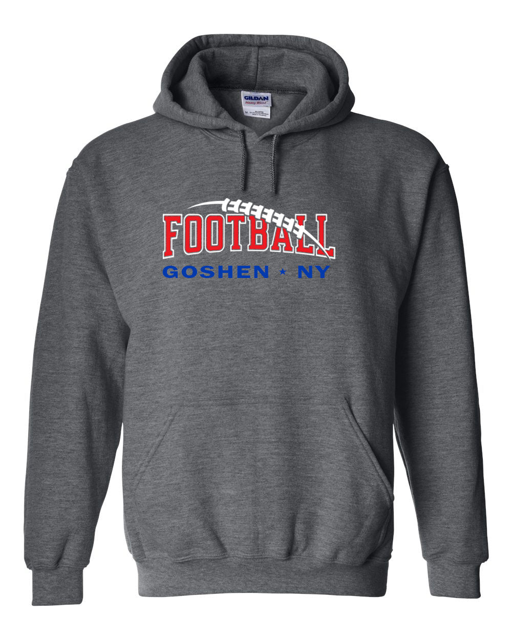 Goshen Football Design 2 Hooded Sweatshirt