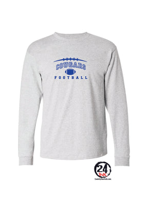Cougars Football Design 3 Long Sleeve Shirt
