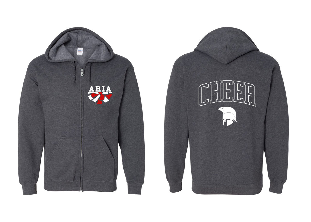 Goshen Cheer Design 2 Zip up Sweatshirt